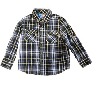 💛Boys Size 4 Buttoned Down Shirt🖤